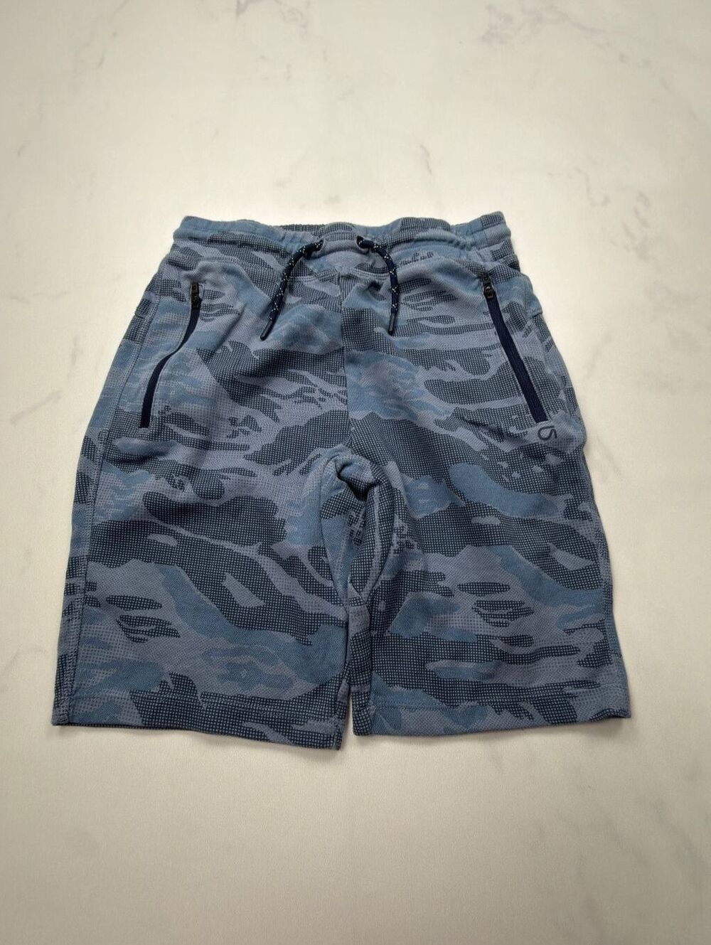Gap Fit Athletic Shorts Blue 2010s Sporty - Boys XL Husky